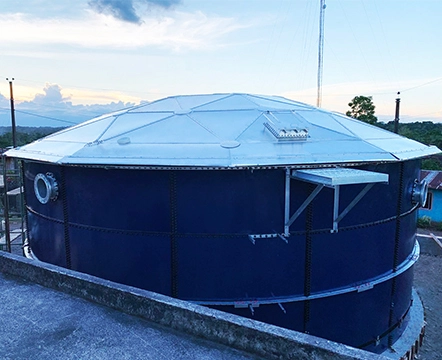 YHR Tanks: Geodesic Dome Tank Roof For Water Storage, Metal